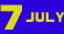 7 July